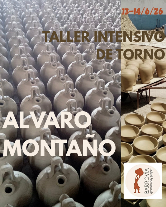 Curso intensivo Fin de semana - jarros y botijos con Alvaro Montaño - Sabado 13 y Domingo 14 junio