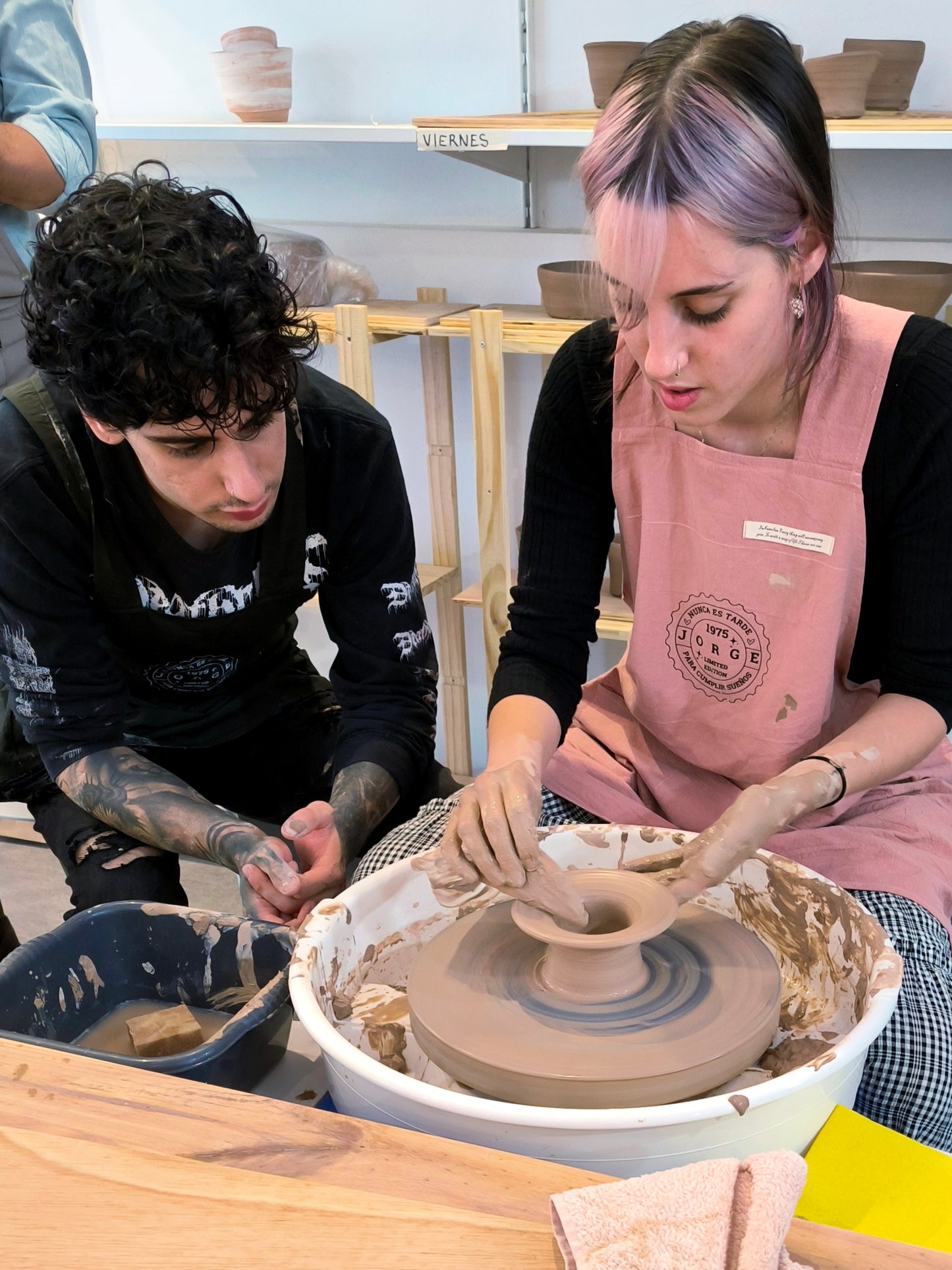 Clases de Torno - Miercoles, 18:00 - 20:00 Horas. (Un trimestre: doce clases)